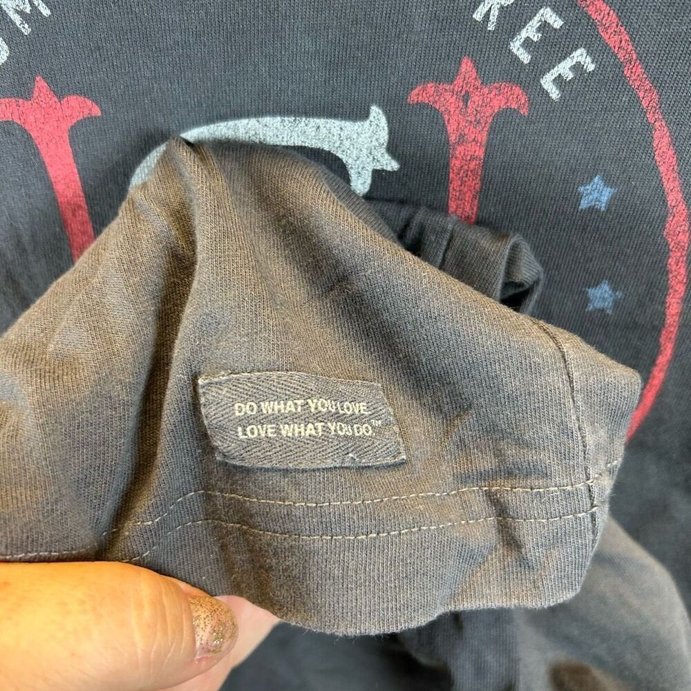 Life is Good Home of the Free Because of the Brave Crusher Extra Larg0e (XL) T-S - Picture 5 of 6